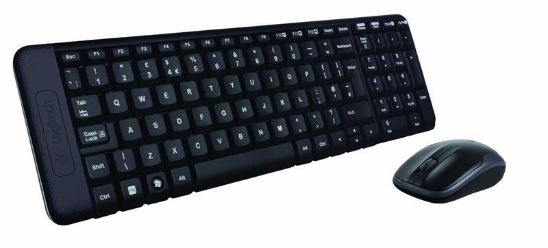 Combo Keyboard and Mouse Wireless Logitech MK220 (920-003235)